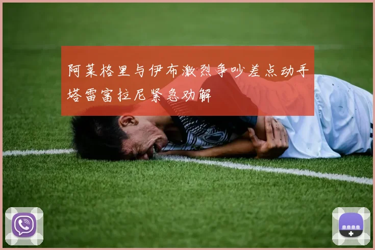 阿莱格里与伊布激烈争吵差点动手塔雷富拉尼紧急劝解